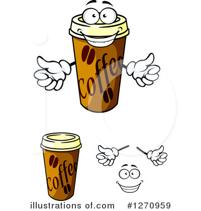 Royalty-Free (RF) Coffee Clipart Illustration by Vector Tradition SM - Stock Sample #1270959