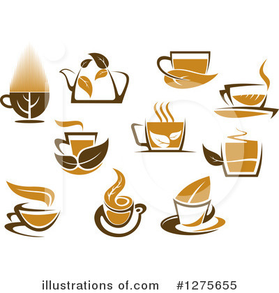 Royalty-Free (RF) Coffee Clipart Illustration by Vector Tradition SM - Stock Sample #1275655
