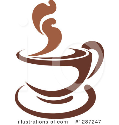 Royalty-Free (RF) Coffee Clipart Illustration by Vector Tradition SM - Stock Sample #1287247