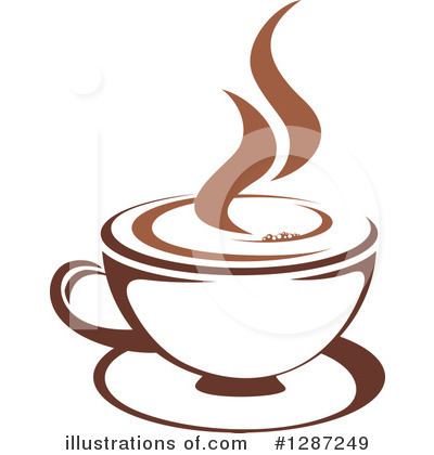 Royalty-Free (RF) Coffee Clipart Illustration by Vector Tradition SM - Stock Sample #1287249