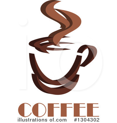 Royalty-Free (RF) Coffee Clipart Illustration by Vector Tradition SM - Stock Sample #1304302
