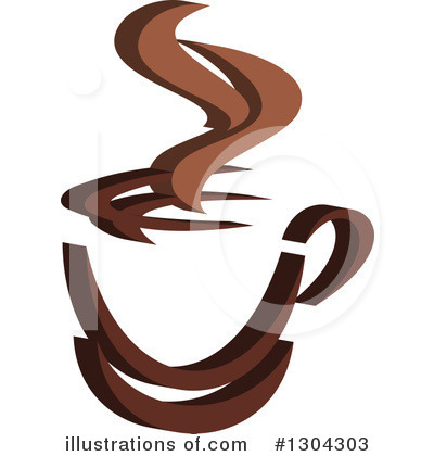 Royalty-Free (RF) Coffee Clipart Illustration by Vector Tradition SM - Stock Sample #1304303