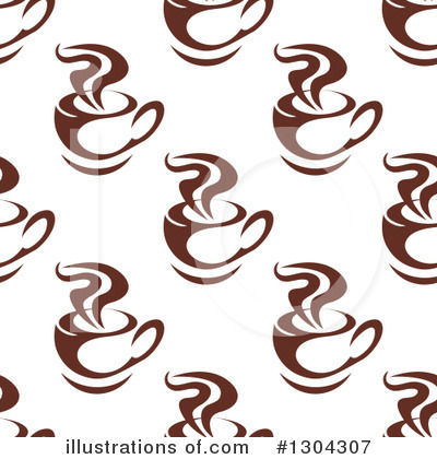Royalty-Free (RF) Coffee Clipart Illustration by Vector Tradition SM - Stock Sample #1304307