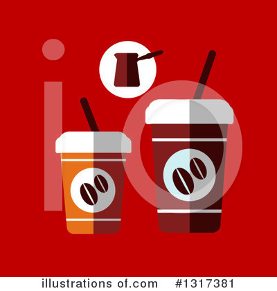 Royalty-Free (RF) Coffee Clipart Illustration by Vector Tradition SM - Stock Sample #1317381