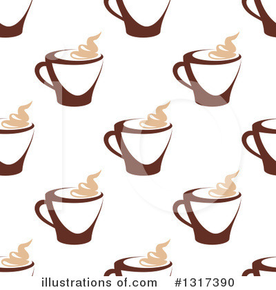 Royalty-Free (RF) Coffee Clipart Illustration by Vector Tradition SM - Stock Sample #1317390