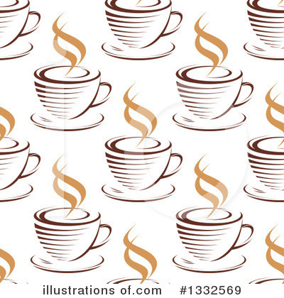 Royalty-Free (RF) Coffee Clipart Illustration by Vector Tradition SM - Stock Sample #1332569
