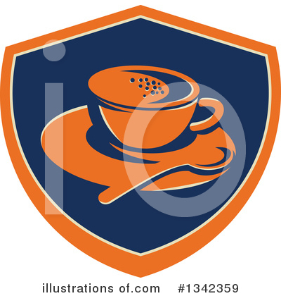 Royalty-Free (RF) Coffee Clipart Illustration by patrimonio - Stock Sample #1342359