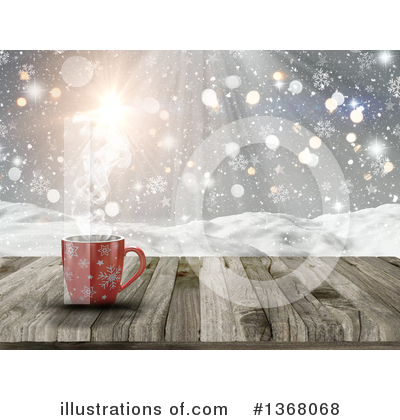 Hot Drink Clipart #1368068 by KJ Pargeter