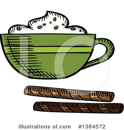 Royalty-Free (RF) Coffee Clipart Illustration by Vector Tradition SM - Stock Sample #1384572