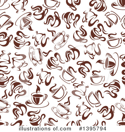 Royalty-Free (RF) Coffee Clipart Illustration by Vector Tradition SM - Stock Sample #1395794
