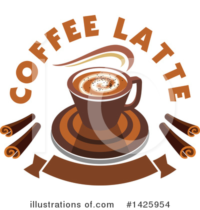 Royalty-Free (RF) Coffee Clipart Illustration by Vector Tradition SM - Stock Sample #1425954