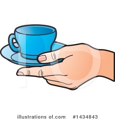 Coffee Cup Clipart #1434843 by Lal Perera