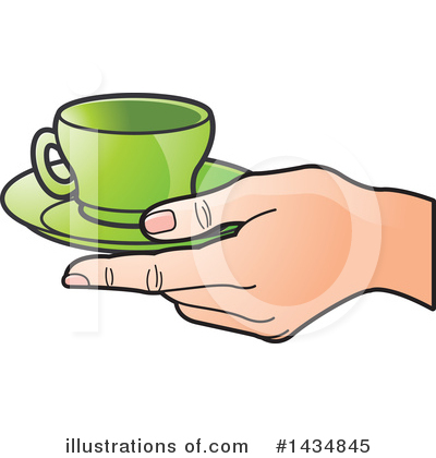 Tea Cup Clipart #1434845 by Lal Perera