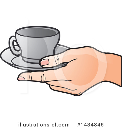 Coffee Cup Clipart #1434846 by Lal Perera