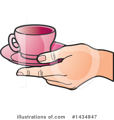 Coffee Cup Clipart #1434847 by Lal Perera