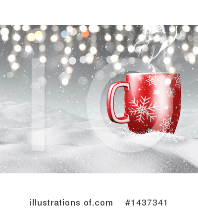 Hot Drink Clipart #1437341 by KJ Pargeter