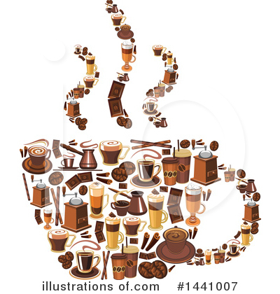 Royalty-Free (RF) Coffee Clipart Illustration by Vector Tradition SM - Stock Sample #1441007