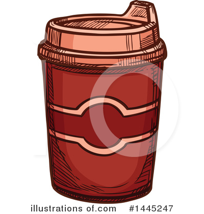 Royalty-Free (RF) Coffee Clipart Illustration by Vector Tradition SM - Stock Sample #1445247
