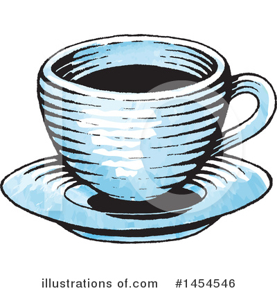 Royalty-Free (RF) Coffee Clipart Illustration by cidepix - Stock Sample #1454546