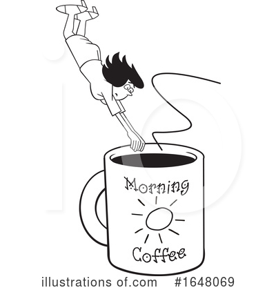 Royalty-Free (RF) Coffee Clipart Illustration by Johnny Sajem - Stock Sample #1648069
