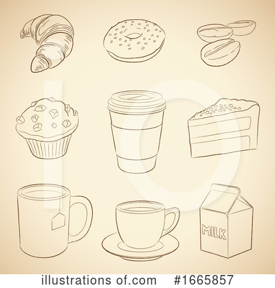 Royalty-Free (RF) Coffee Clipart Illustration by cidepix - Stock Sample #1665857