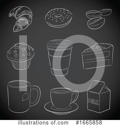 Royalty-Free (RF) Coffee Clipart Illustration by cidepix - Stock Sample #1665858
