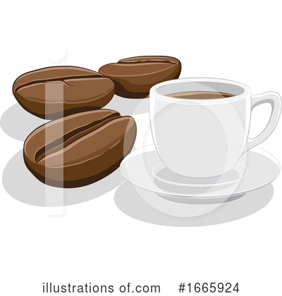 Royalty-Free (RF) Coffee Clipart Illustration by cidepix - Stock Sample #1665924
