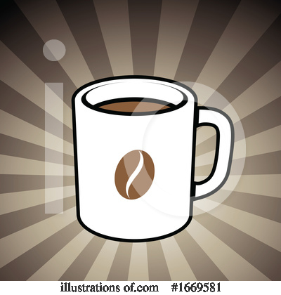 Royalty-Free (RF) Coffee Clipart Illustration by cidepix - Stock Sample #1669581