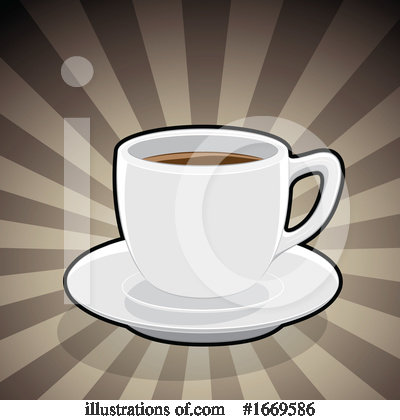 Royalty-Free (RF) Coffee Clipart Illustration by cidepix - Stock Sample #1669586