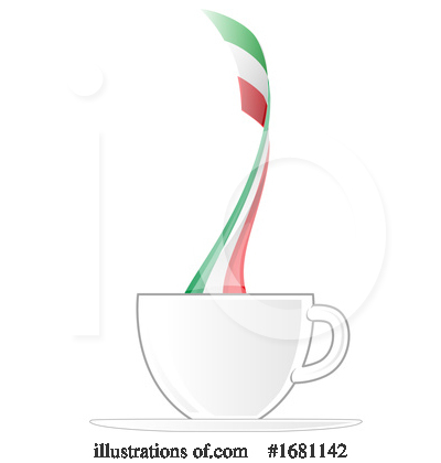 Royalty-Free (RF) Coffee Clipart Illustration by Domenico Condello - Stock Sample #1681142