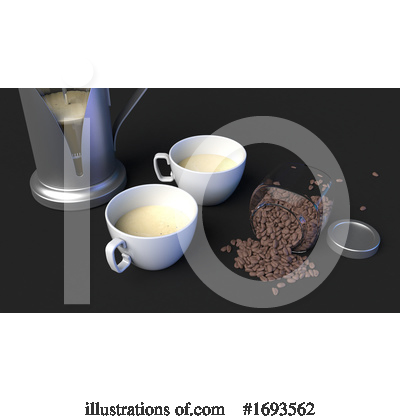 Royalty-Free (RF) Coffee Clipart Illustration by KJ Pargeter - Stock Sample #1693562