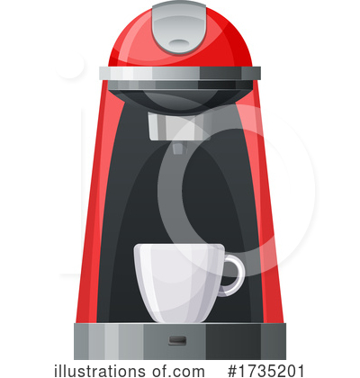 Coffee Machine Clipart #1735201 by Vector Tradition SM