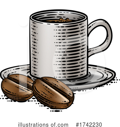 Royalty-Free (RF) Coffee Clipart Illustration by AtStockIllustration - Stock Sample #1742230
