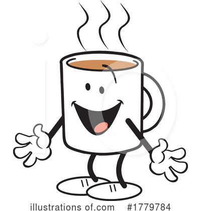 Coffee Mug Clipart #1779784 by Johnny Sajem