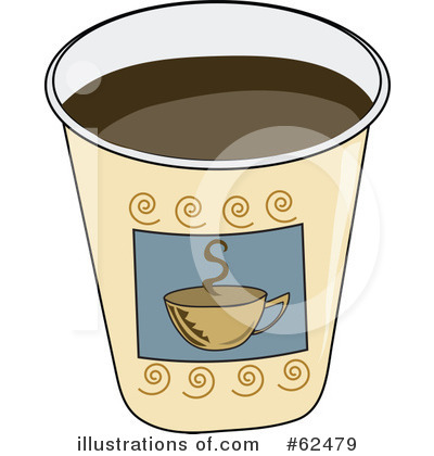 Royalty-Free (RF) Coffee Clipart Illustration by Pams Clipart - Stock Sample #62479