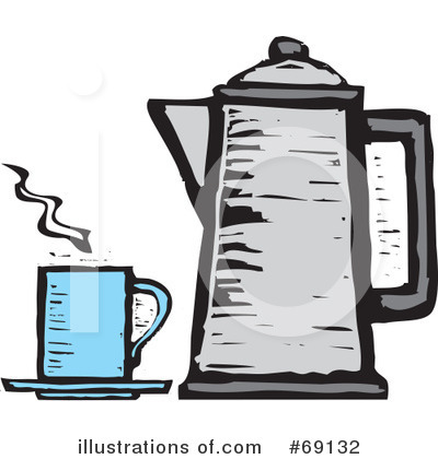 Royalty-Free (RF) Coffee Clipart Illustration by xunantunich - Stock Sample #69132