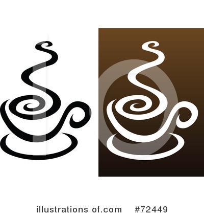 Royalty-Free (RF) Coffee Clipart Illustration by cidepix - Stock Sample #72449