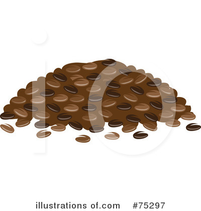 Royalty-Free (RF) Coffee Clipart Illustration by Rosie Piter - Stock Sample #75297