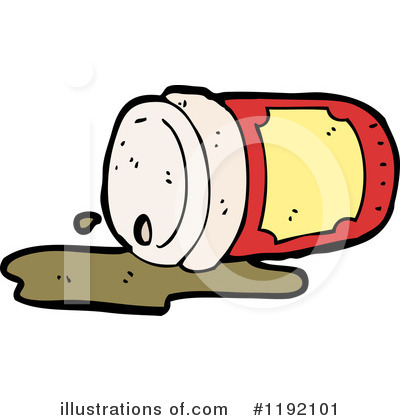 Royalty-Free (RF) Coffee Cup Clipart Illustration by lineartestpilot - Stock Sample #1192101