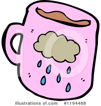Royalty-Free (RF) Coffee Cup Clipart Illustration by lineartestpilot - Stock Sample #1194468