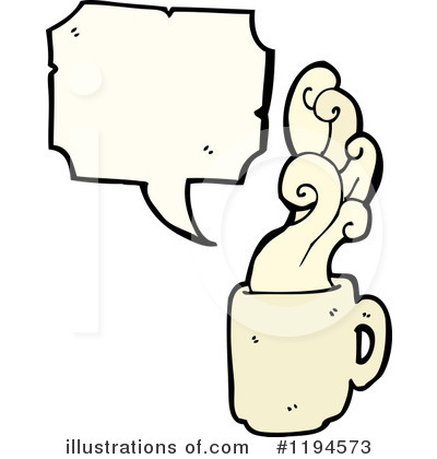 Royalty-Free (RF) Coffee Cup Clipart Illustration by lineartestpilot - Stock Sample #1194573