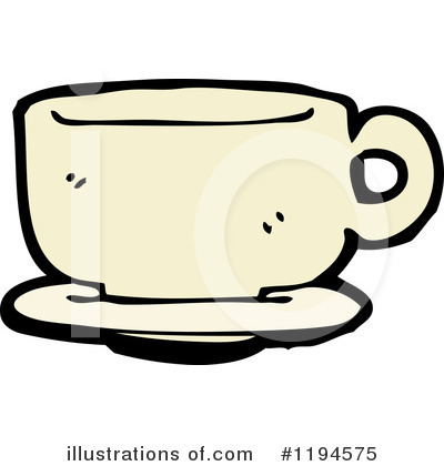 Royalty-Free (RF) Coffee Cup Clipart Illustration by lineartestpilot - Stock Sample #1194575