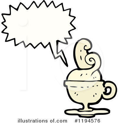 Royalty-Free (RF) Coffee Cup Clipart Illustration by lineartestpilot - Stock Sample #1194576
