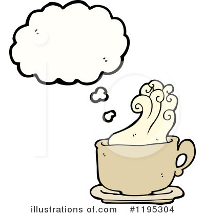 Royalty-Free (RF) Coffee Cup Clipart Illustration by lineartestpilot - Stock Sample #1195304