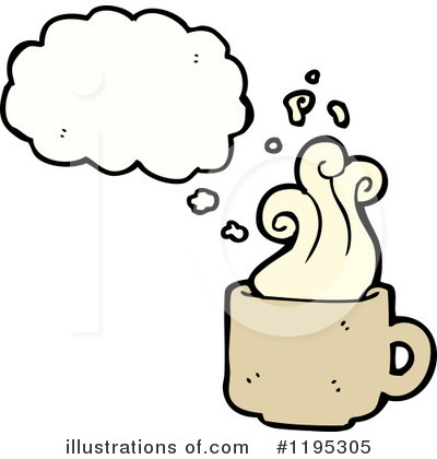 Royalty-Free (RF) Coffee Cup Clipart Illustration by lineartestpilot - Stock Sample #1195305