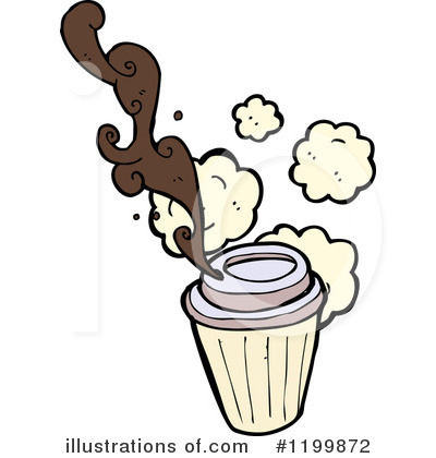Royalty-Free (RF) Coffee Cup Clipart Illustration by lineartestpilot - Stock Sample #1199872