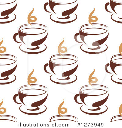Royalty-Free (RF) Coffee Cup Clipart Illustration by Vector Tradition SM - Stock Sample #1273949