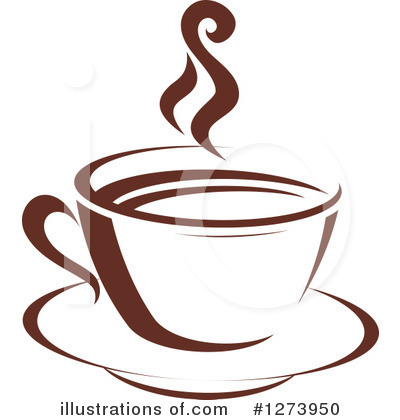 Royalty-Free (RF) Coffee Cup Clipart Illustration by Vector Tradition SM - Stock Sample #1273950