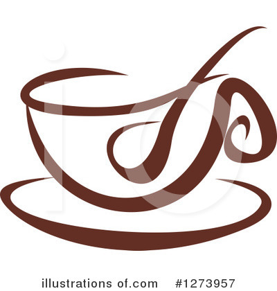Royalty-Free (RF) Coffee Cup Clipart Illustration by Vector Tradition SM - Stock Sample #1273957