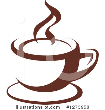 Royalty-Free (RF) Coffee Cup Clipart Illustration by Vector Tradition SM - Stock Sample #1273958